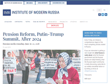 Tablet Screenshot of imrussia.org